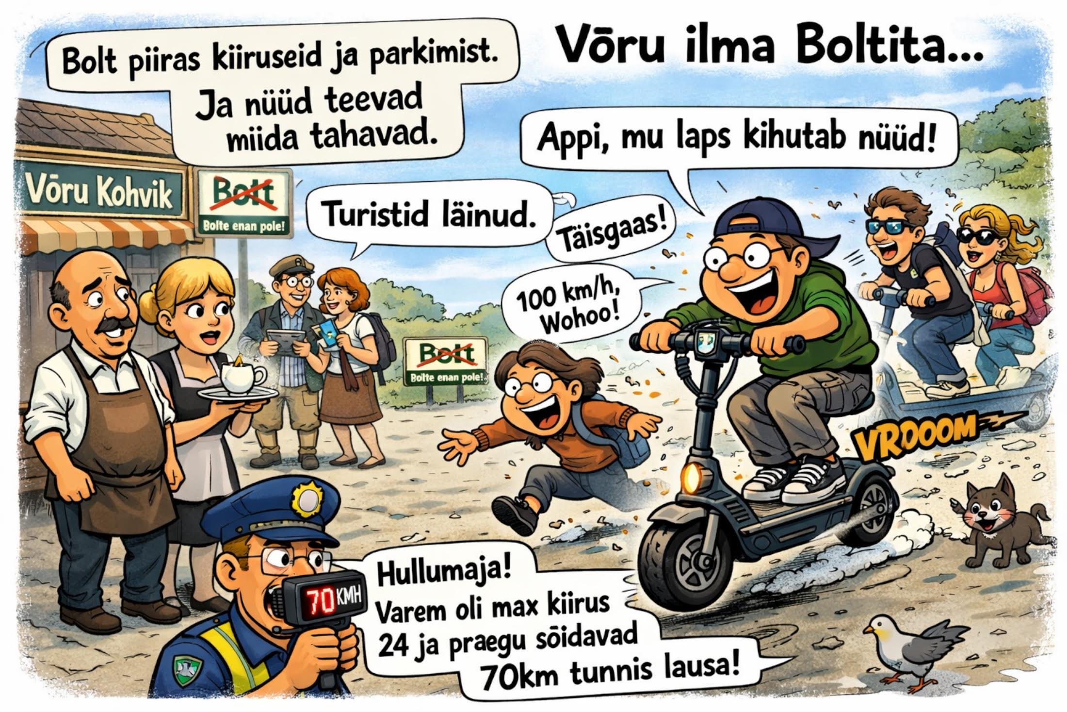 Vaikus enne vabakäigul kaost